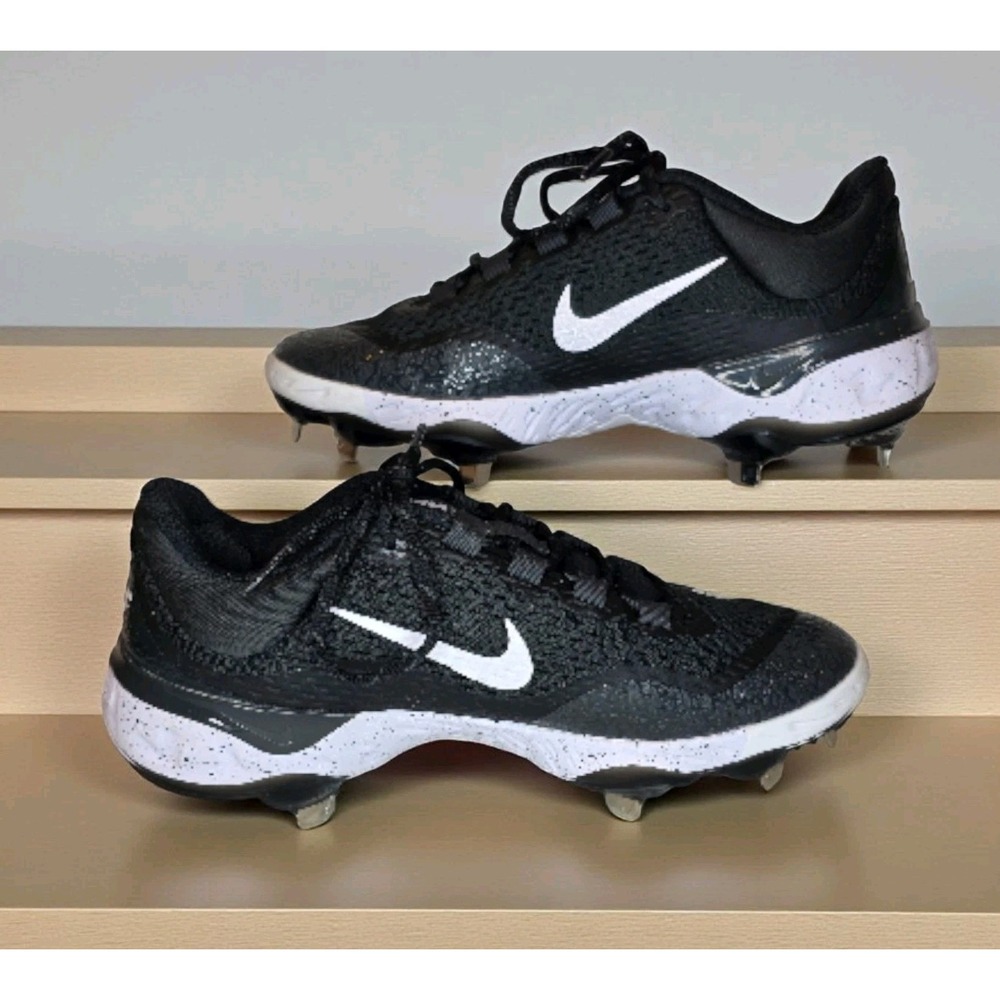 Nike Alpha Huarache Elite 4 Size 7 Low Metal Baseball Cleats DJ6521-003 Men's